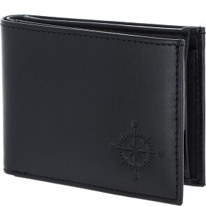 oxmox Leather Portafoglio Protezione RFID Vera Pelle 11 cm
