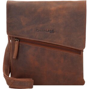 Greenland Nature Montenegro Borsa a tracolla in pelle 23 cm