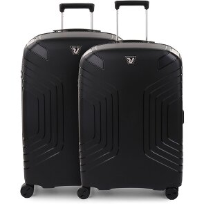 Roncato Ypsilon 4 ruote Set di valigie 2 pezzi con piega di espansione