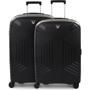 Roncato Ypsilon 4 ruote Set di valigie 2 pezzi con piega di espansione