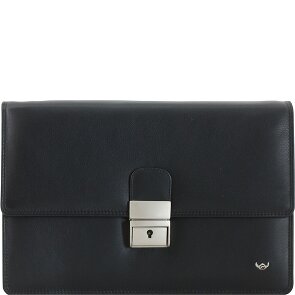 Golden Head Polo Uomo Borsa da polso in pelle 23 cm