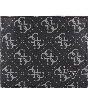 Guess Madrid Portafoglio Protezione RFID Vera Pelle 12 cm