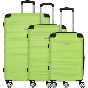 Nowi Rhodos 4 ruote Set di valigie 3 pezzi