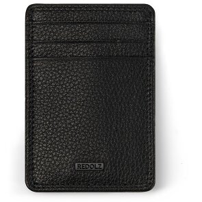 Redolz Porta carte di credito RFID in pelle Essentials da 7 cm con fermasoldi Redolz Porta carte di credito RFID in pelle Essentials da 7 cm con fermasoldi