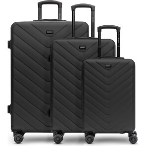 Redolz Essentials 07 3-SET 4 ruote Set di valigie 3 pezzi