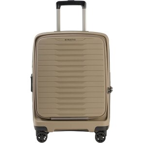 Stratic Novium 4 ruote Carrello della cabina S 55 cm Scomparto per laptop con piega di espansione