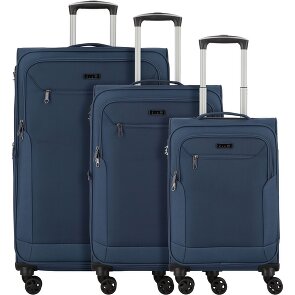 d&n Travel Line 6804 Set di valigie a 4 ruote 3 pz.