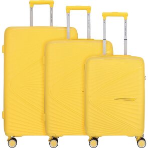 Worldpack Vegas 4 ruote Set di valigie 3 pezzi