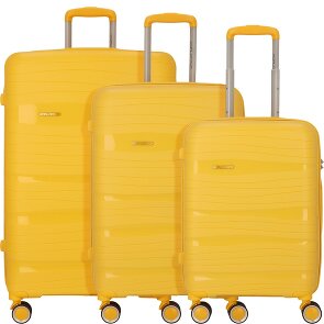 Worldpack Miami 4 ruote Set di valigie 3 pezzi