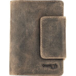 Greenland Nature Portafoglio Stone in pelle 10 cm scomparto per cellulare