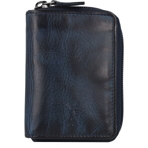 Jack Kinsky Portafoglio Nelson RFID in pelle 11 cm