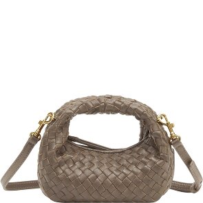LES VISIONNAIRES Greta Micro weave Borsetta Pelle 20 cm