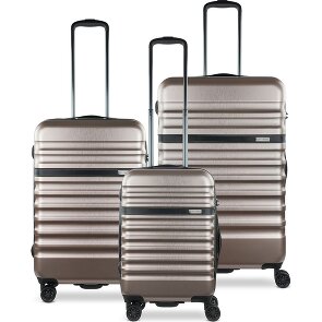bugatti Set di valigie a 4 ruote Corium 3 pz.