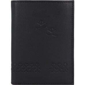 oxmox Leather Portafoglio Protezione RFID Pelle 9.5 cm