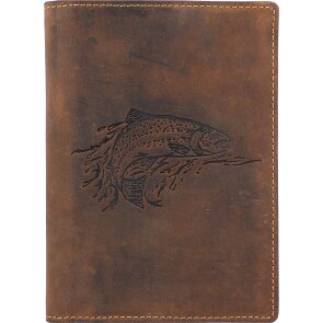 Greenburry Portadocumenti vintage in pelle 12 cm