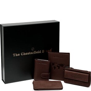 The Chesterfield Brand Porta carte di credito 4 pezzi in pelle 7 cm