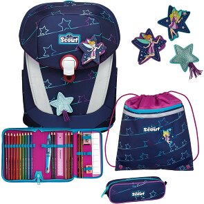 Scout Sunny II Set di zaini leggeri per la scuola 4 pezzi.