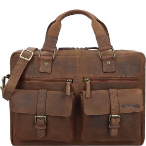 Greenland Nature Montenegro Cartella in pelle 41 cm Greenland Nature Montenegro Cartella in pelle 41 cm