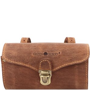 Greenburry Borsa da bicicletta originale vintage in pelle 17 cm