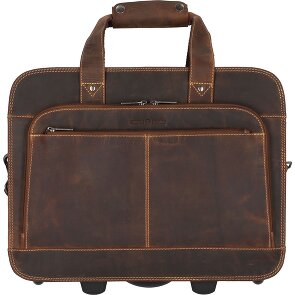 Greenburry Vintage 2 ruote Carrello business 33 cm Scomparto per laptop