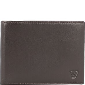 Roncato Portafoglio Avana RFID in pelle 13 cm