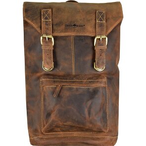 Greenburry Zaino vintage retrò in pelle 42 cm