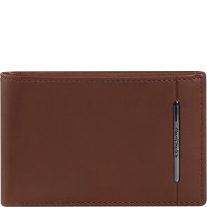 Samsonite Eluxe Veg Portafoglio Protezione RFID Vera Pelle 11 cm