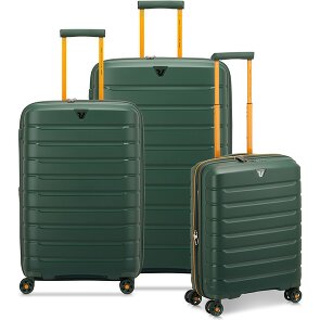 Roncato B-Flying Move 4 ruote Set di valigie 3 pezzi con piega di espansione