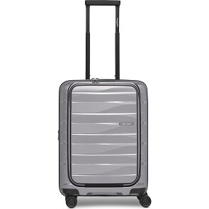 Bergpfeil Travel 4 ruote Carrello della cabina 55 cm Scomparto per laptop con piega di espansione