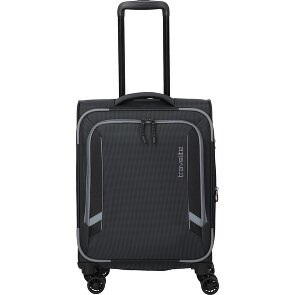 Travelite Corsiica 4 ruote Carrello della cabina S 55 cm con piega di espansione