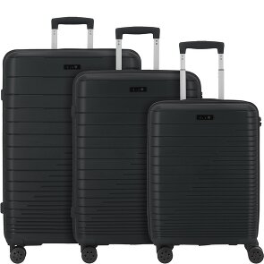 d&n Travel Line 4600 4 ruote Set di valigie 3 pezzi d&n Travel Line 4600 4 ruote Set di valigie 3 pezzi