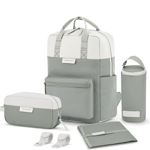 Kapten & Son Set zaino Bergen changing 4 pz. scomparto per laptop