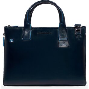 Piquadro Blue Square Borsa shopper Pelle 38 cm Scomparto per laptop con piega di espansione