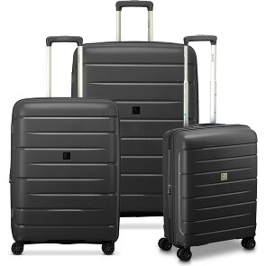 MODO by Roncato Starlight 3.0 4 ruote Set di valigie 3 pezzi con piega di espansione