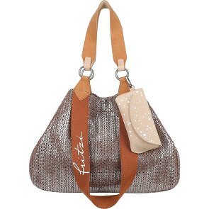 Fritzi aus Preußen Limited Painted Straw Borsa a tracolla 43 cm