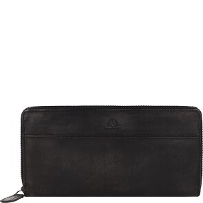 Greenburry Destressed Portafoglio Protezione RFID Pelle 19 cm