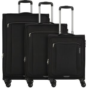 American Tourister Avantour 4 ruote Set di valigie 3 pezzi con piega di espansione