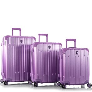 Heys Xtrak 4 ruote Set di valigie 3 pezzi con piega di espansione