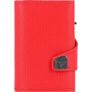 Tru Virtu Custodia per carte di credito RFID in pelle 6,5 cm