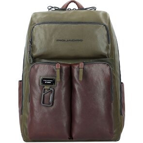 Piquadro Harper Zaino RFID in pelle 46 cm Scomparto per laptop