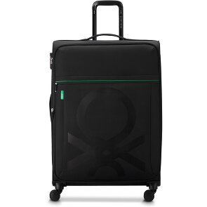 Delsey Paris x United Colors of Benetton Colour Block Trolley a 4 ruote da 77 cm con piega ad espansione