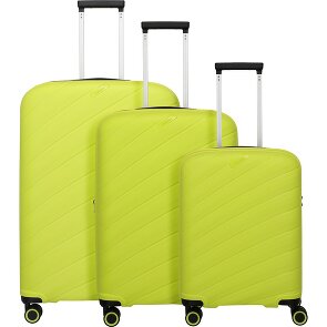 Travelite Burano 4 ruote Set di valigie 3 pezzi con piega di espansione