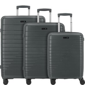 d&n Travel Line 4600 4 ruote Set di valigie 3 pezzi