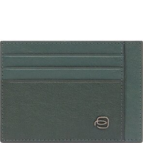 Piquadro Black Square Custodia per carta di credito Pelle 11 cm