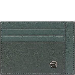 Piquadro Black Square Custodia per carta di credito Pelle 11 cm