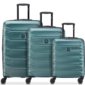 Delsey Paris Meteor 4 ruote Set di valigie 3 pezzi espandibile