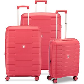 Roncato Skyline 2.0 4 ruote Set di valigie 3 pezzi con piega di espansione