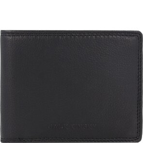Jack Kinsky Brisbane Portafoglio Protezione RFID Pelle 13 cm