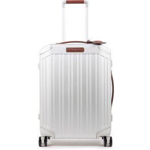 Piquadro Carrello cabina Alu a 4 ruote 55 cm
