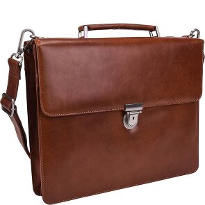 Leonhard Heyden Cambridge Cartella in pelle 38 cm Scomparto per laptop
